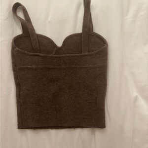 wilfred knit corset style top